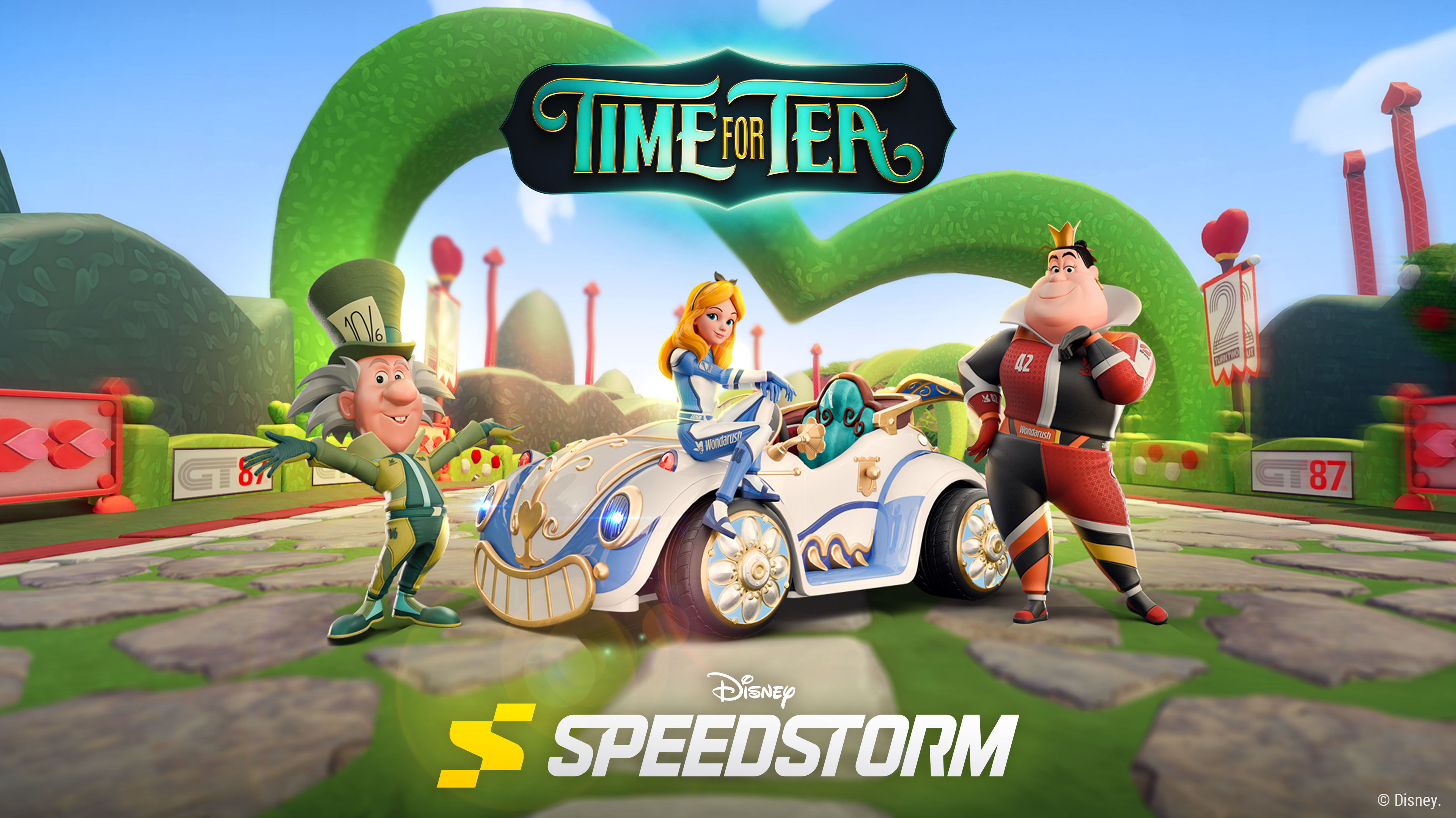 DISNEY SPEEDSTORM – A NEW ALICE IN WONDERLAND-INSPIRED SEASON 15 AVAILABLE  NOW